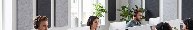 Schallschutz im Callcenter für eine gezielt optimierte Akustik
