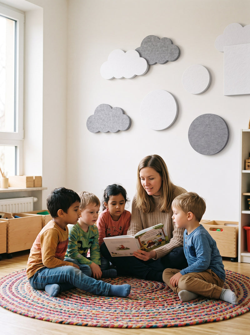 Lösungen zum Schallschutz im Kindergarten