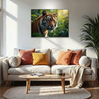 Akustikbild mit Motiv „Tiger“