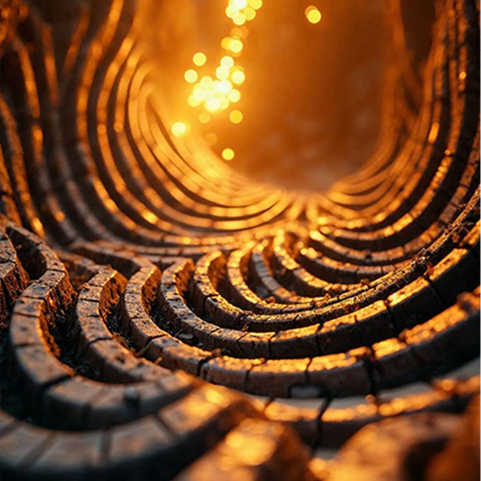 Akustikbild mit Motiv „Optische Illusionskunst“