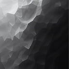 Tableau acoustique motif « Fusion polygonale »