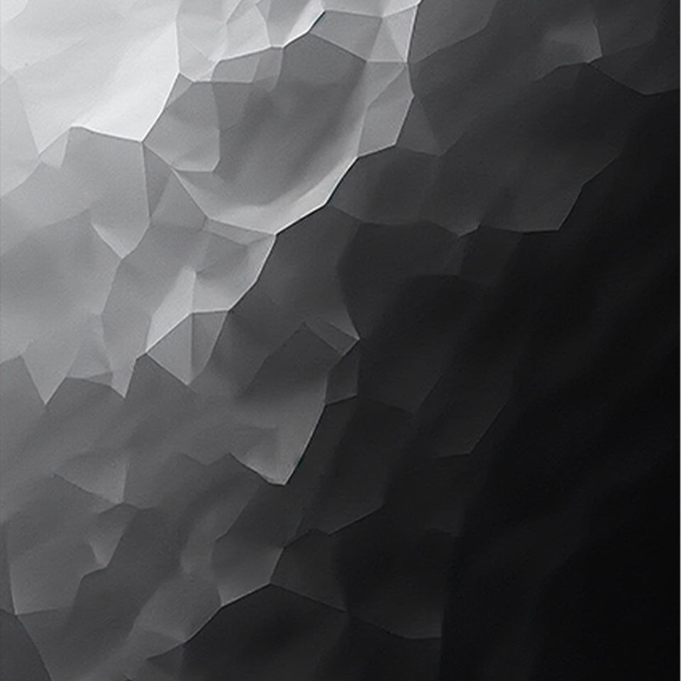 Akustikbild mit Motiv „Polygon-Fusion“