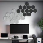 Schallabsorber Hexagon