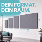 Schallabsorber im Wunschformat