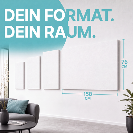Schallabsorber im Wunschformat