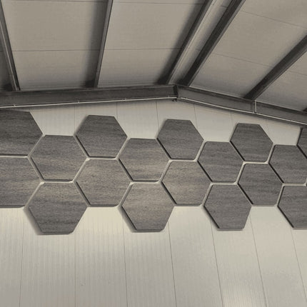 Schallabsorber Hexagon