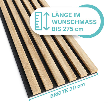Panneau acoustique en chêne Sonoma